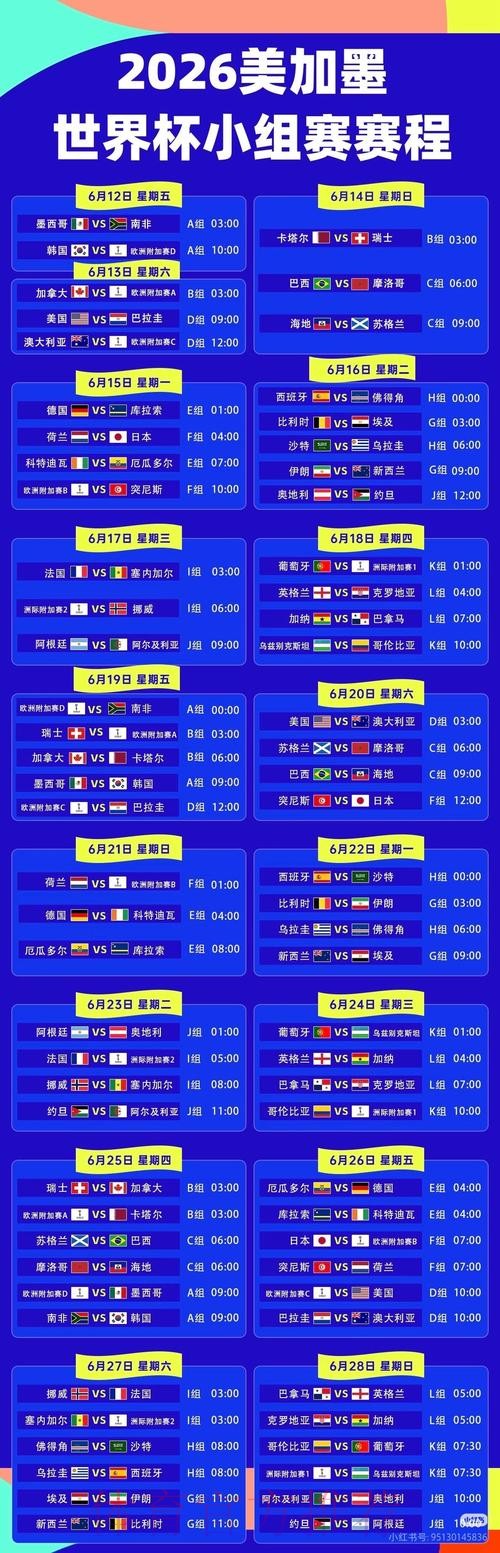 2026世界杯高清直播哪里看 2026世界杯高清直播哪里看